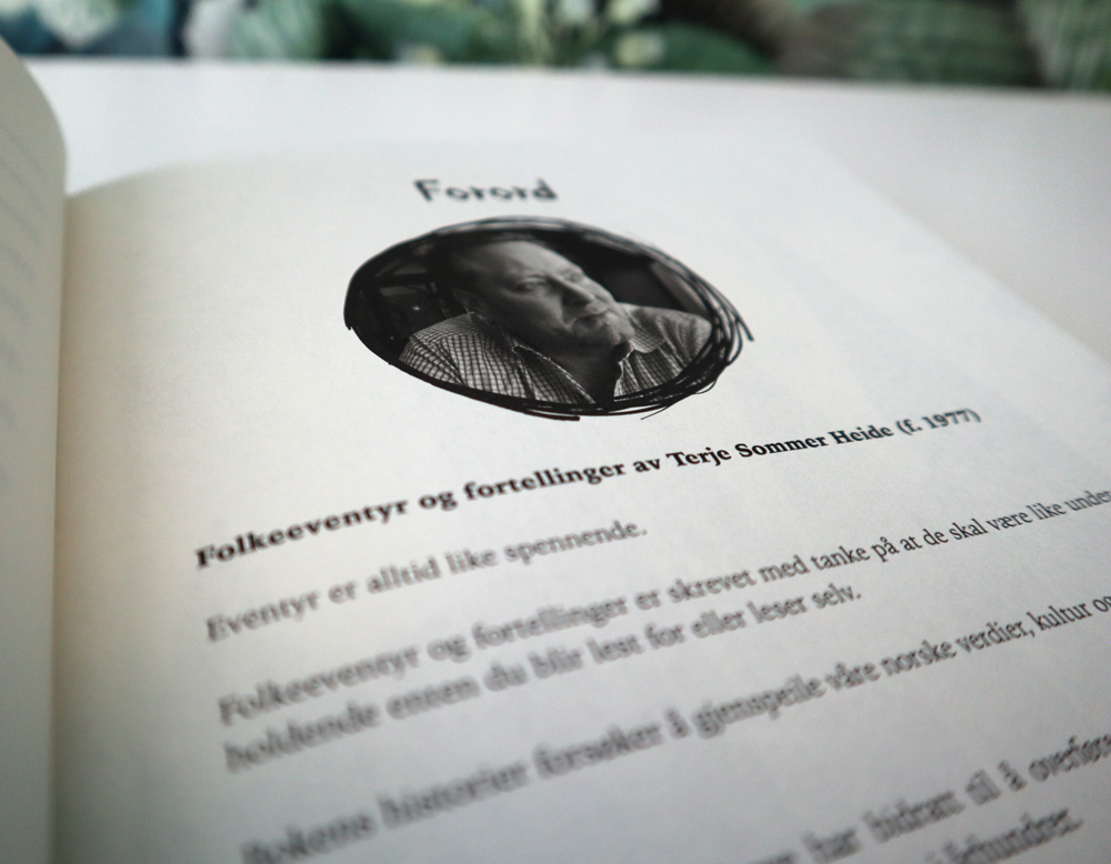 Folkeeventyr og fortellinger, forfatter med forord